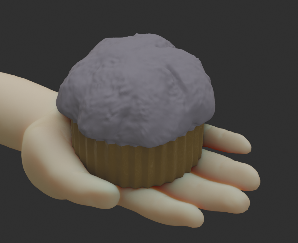 Hand holding Muffin preview image 2